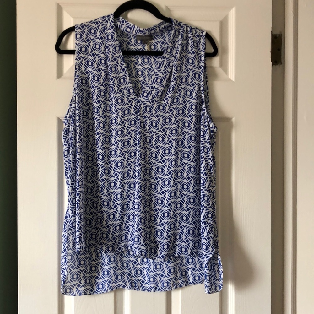 Vince Camuto Printed Tank Top